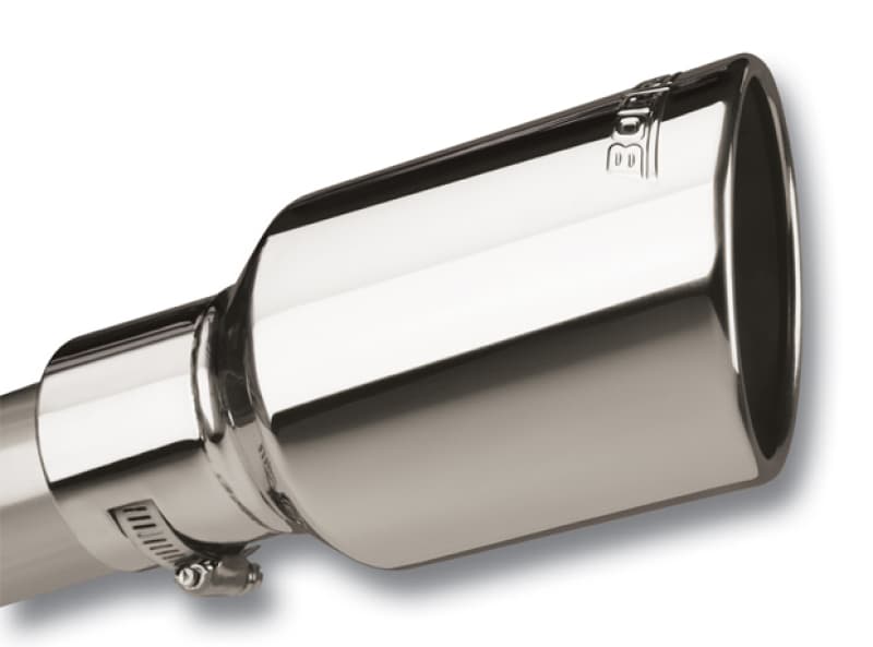 Borla Exhaust Tip Universal Mirror-Polished T-304 Stainless Steel