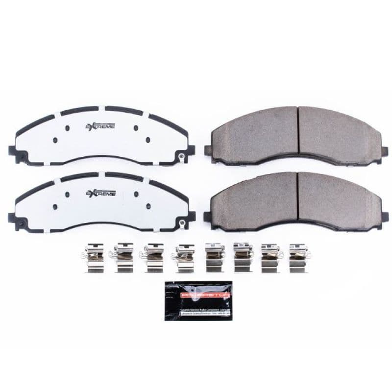 PowerStop Z36 Ceramic Truck & Tow Brake Pads for Trucks & SUVs Low-Dust Carbo...