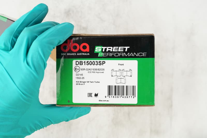 DBA SP Performance Brake Pads for Daily Driver Vehicles Low Dust Low Wear - Image 4