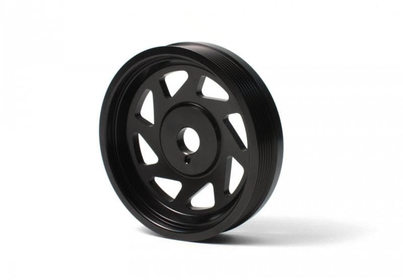 Perrin Performance Lightened Crank Pulley for Subaru WRX/BRZ/FXT/Crosstrek Black - Image 2