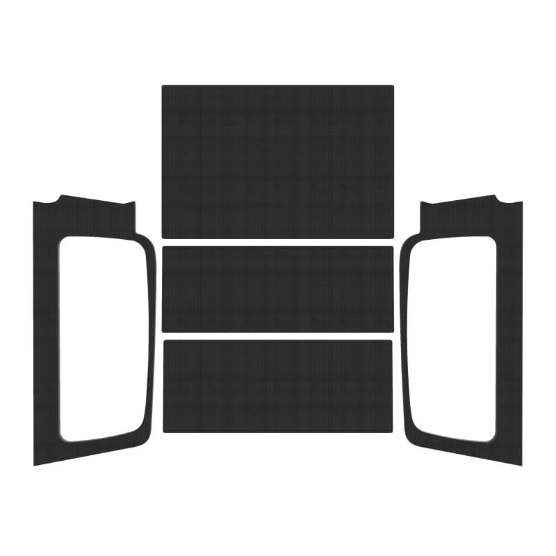 DEI Headliner Sound Deadening Kit for Jeep Wrangler Pre-Shaped Peel and Stick - Image 3