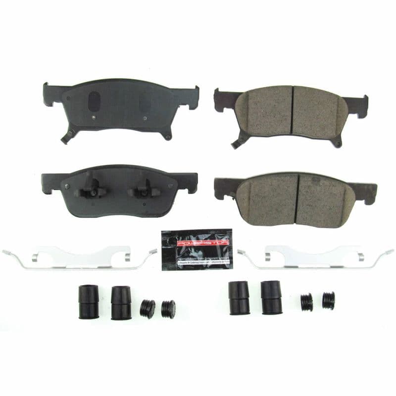 PowerStop Z23 Evolution Ceramic Brake Pads for Chevy C6 Low-Dust Carbon-Fiber