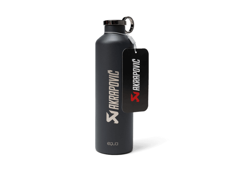 Akrapovic Stainless Steel Thermo Bottle Dark Grey