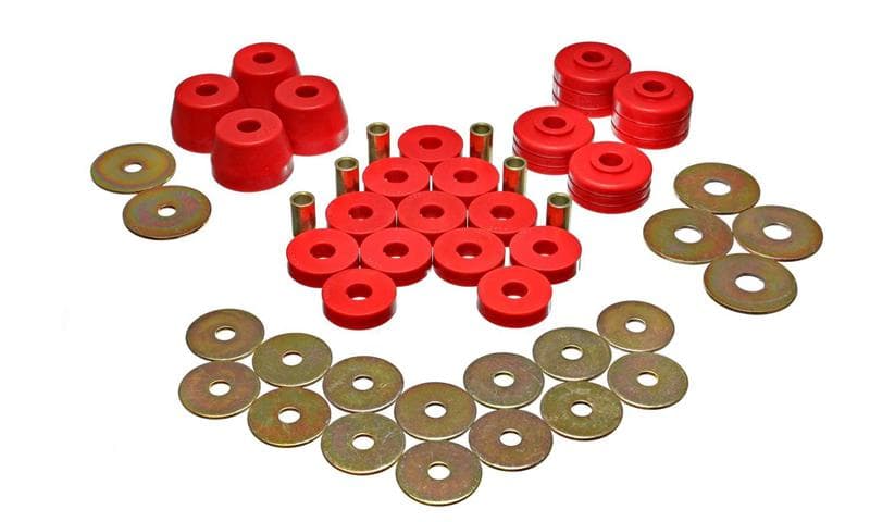 Energy Suspension Body Mounts Hyper-Flex Polyurethane for Truck Cab and Bed A... - Image 4