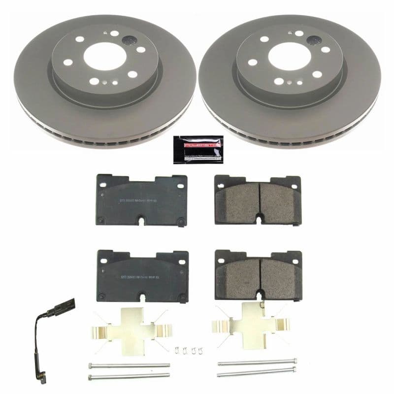 PowerStop Z17 Evolution Coated Rotor Brake Kit for Daily-Driven Vehicles