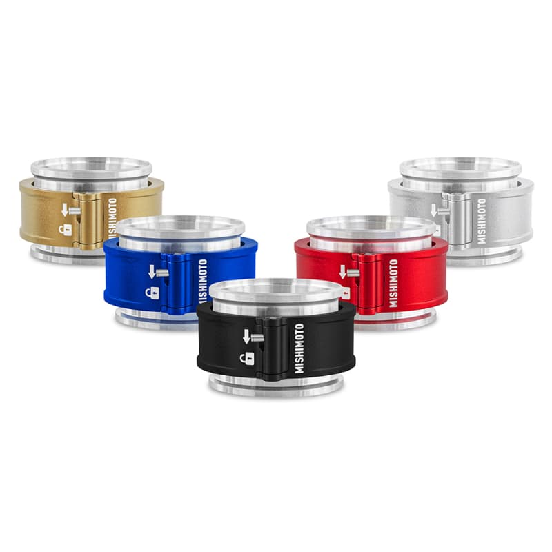 Mishimoto Quick Release T-Bolt Clamp 2.5" Aluminum Anodized Locking System - Image 2