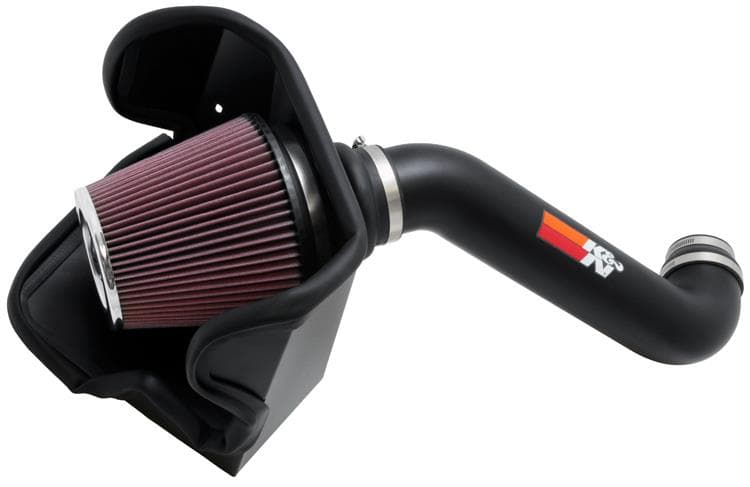 K&N Engineering 77 Metal Cold Air Intake System with Heat Shield - Image 3