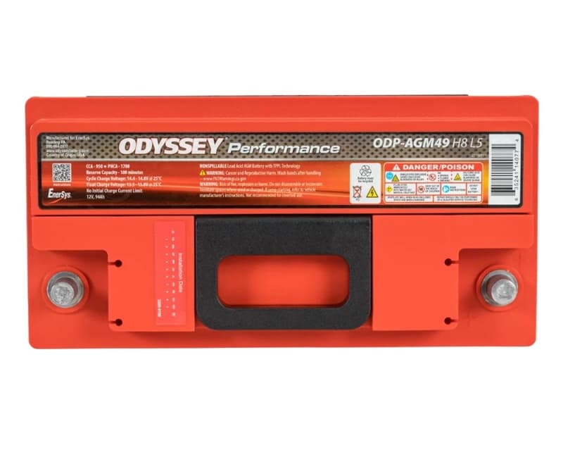Odyssey Battery AGM2 TPPL Performance Battery ODP-AGM49 H8 L5 - Image 3
