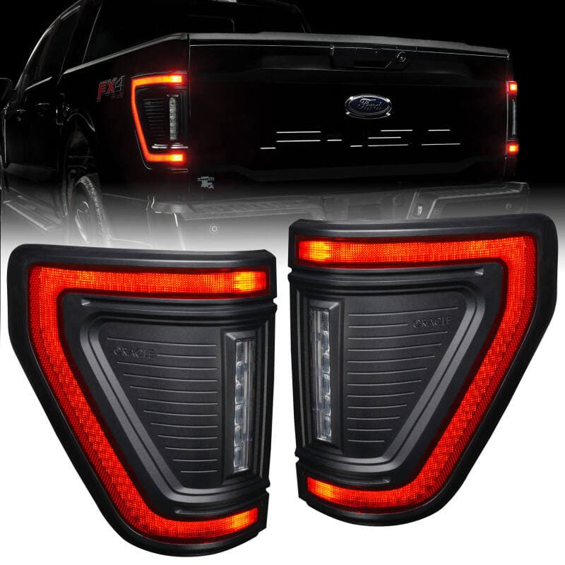 ORACLE Lighting LED Tail Lights for Chevy C6 Low-Profile Flush Design with LE...