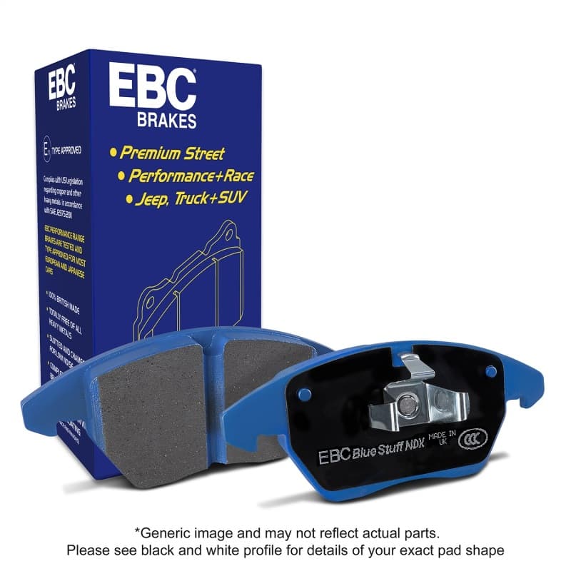 EBC Bluestuff NDX Brake Pad Set High Friction Sport & Race Material