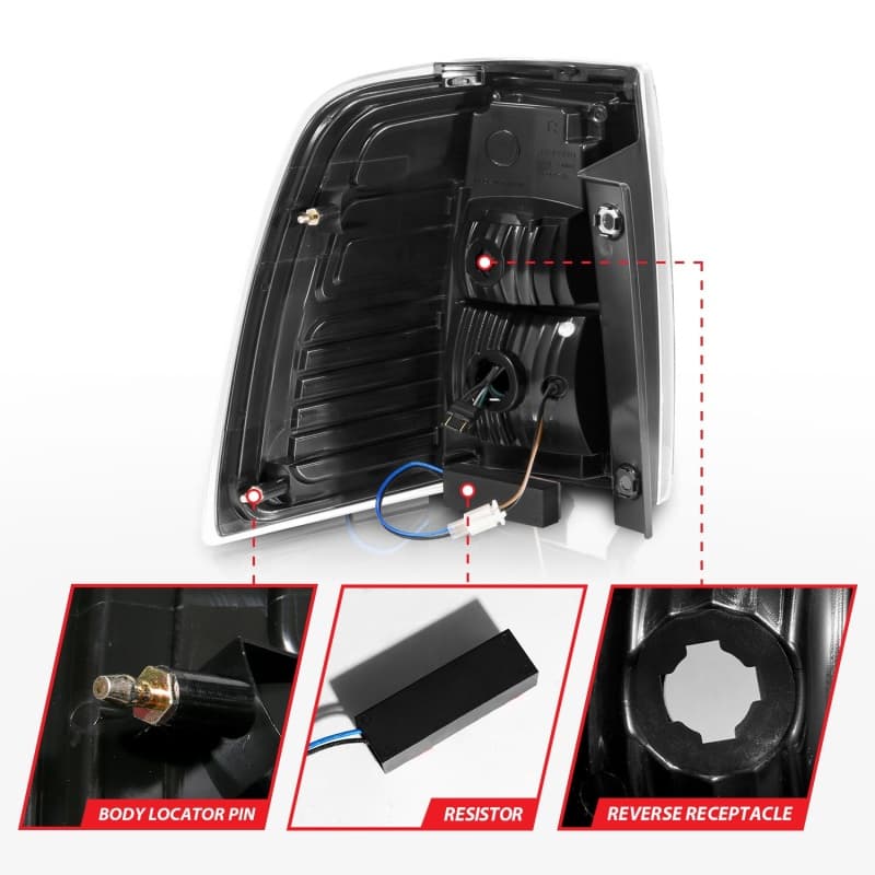 ANZO LED Taillights for Chevy C6 100% Street Legal - Image 5