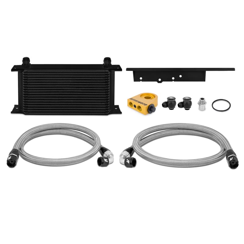 Mishimoto Oil Cooler Kit for Nissan 350Z Infiniti G35 with Thermostatic Sandw... - Image 3