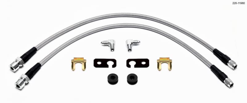 Wilwood Flexline Brake Hose for Civic 2006-up Front