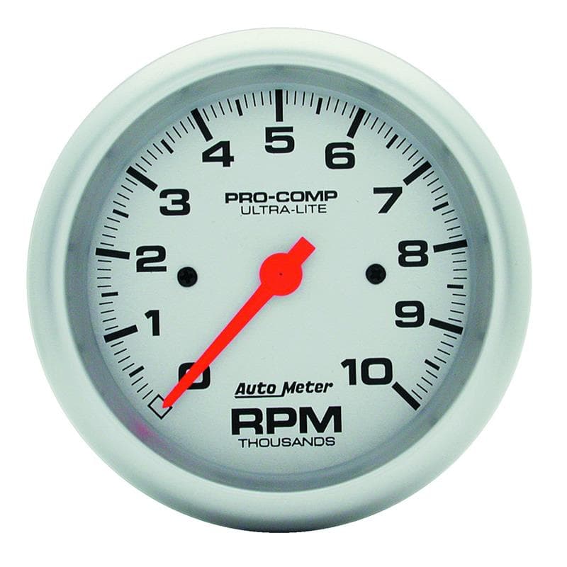 AutoMeter Tachometer for Hot Rods Ultra-Lite 0-10,000 RPM Air Core Gauge