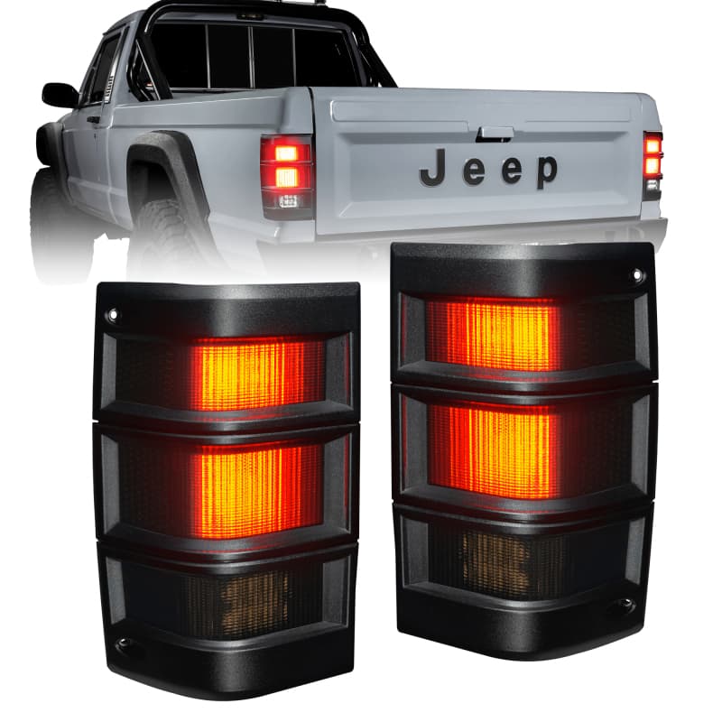 ORACLE Lighting LED Tail Lights for 1986-1992 Jeep Comanche MJ OEM Style LED