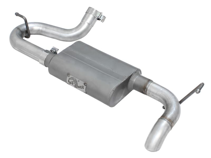 aFe Scorpion Aluminized Hi-Tuck Cat-Back Exhaust System 2.5" Mandrel-Bent