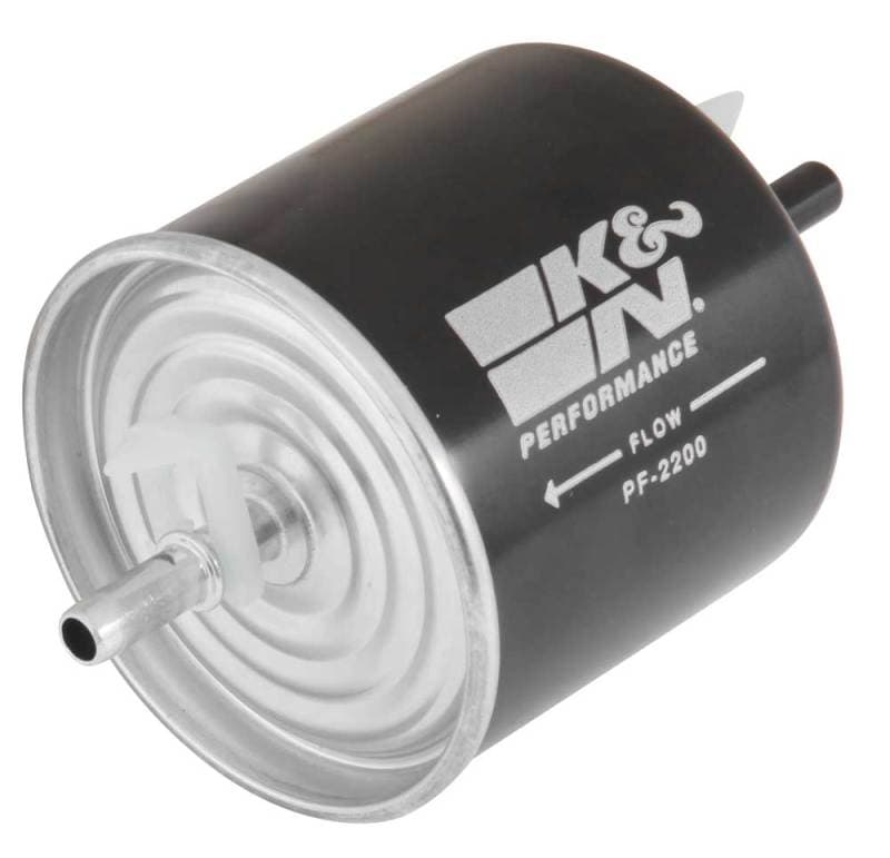 K&N Engineering Inline Fuel Filter High Flow Carbon Steel Housing PF-2200 - Image 3