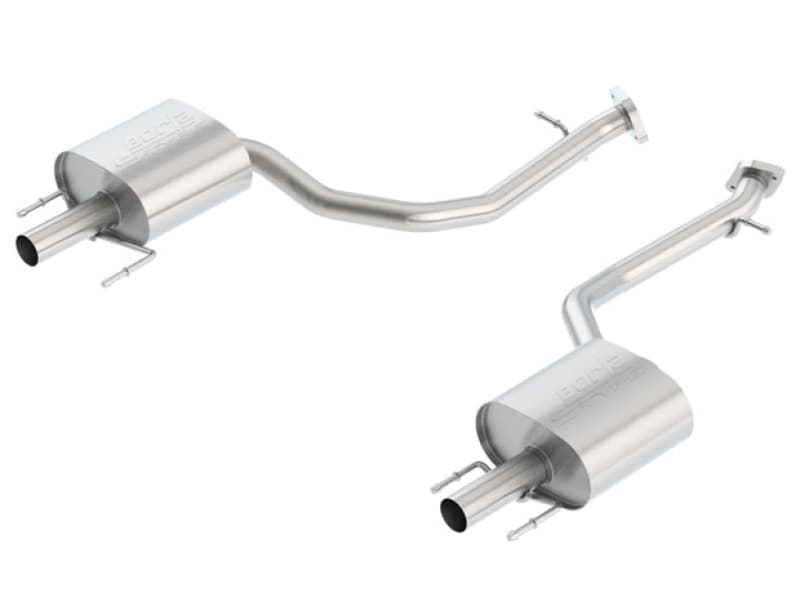 Borla Axle-Back Exhaust for Chevy C6 Stainless Steel Straight-Through Design