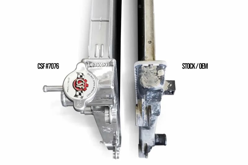 CSF Aluminum Radiator for FJ Cruiser 2-Row Core B-Tube Technology - Image 3