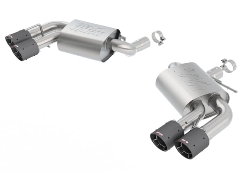 Borla Axle Back Kit ATAK 2.75" Dual Tip Exhaust System for Dual Mode Exhaust