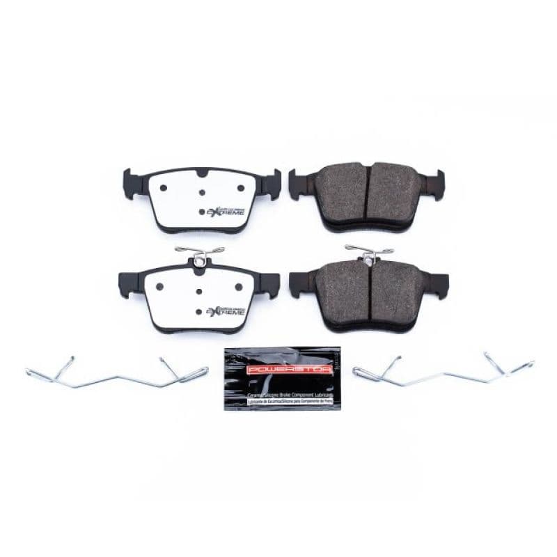 PowerStop Z26 Ceramic Brake Pads for Muscle Cars Low-Dust Carbon-Fiber Compound