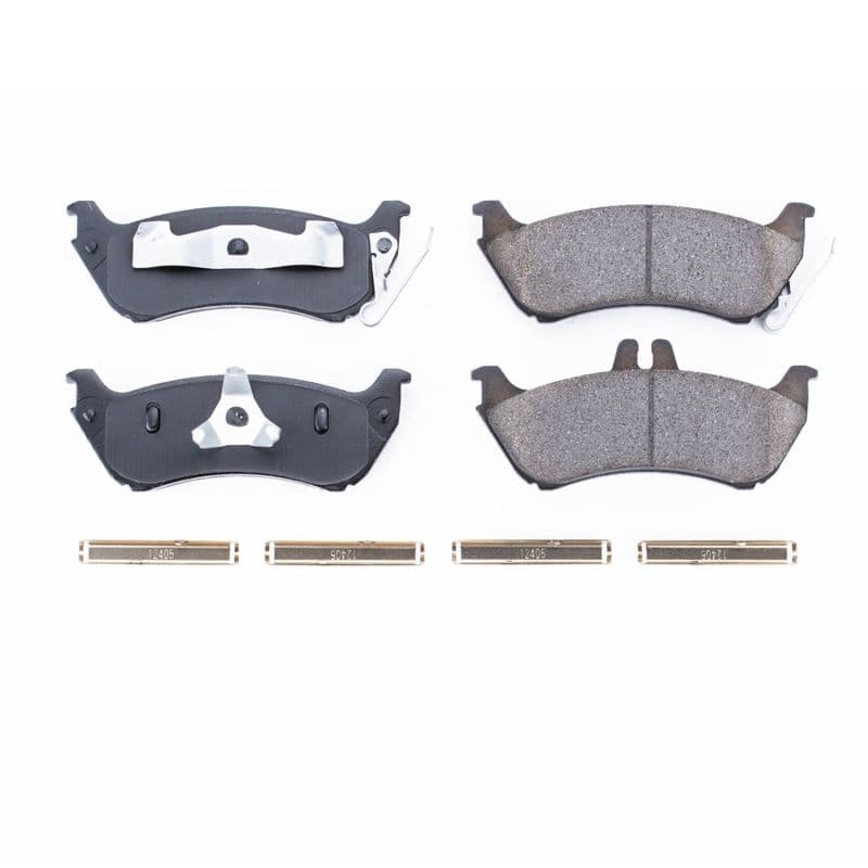 PowerStop Z17 Evolution Plus Ceramic Brake Pads with Stainless Steel Hardware