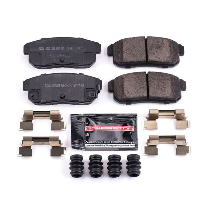 PowerStop Z23 Evolution Ceramic Brake Pads for Honda CRF450 Low-Dust Carbon-F...