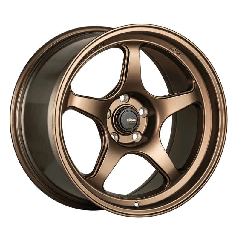 Konig Hyperspec 17x8 5x114.3 ET40 Matte Bronze Wheel Knurled Bead