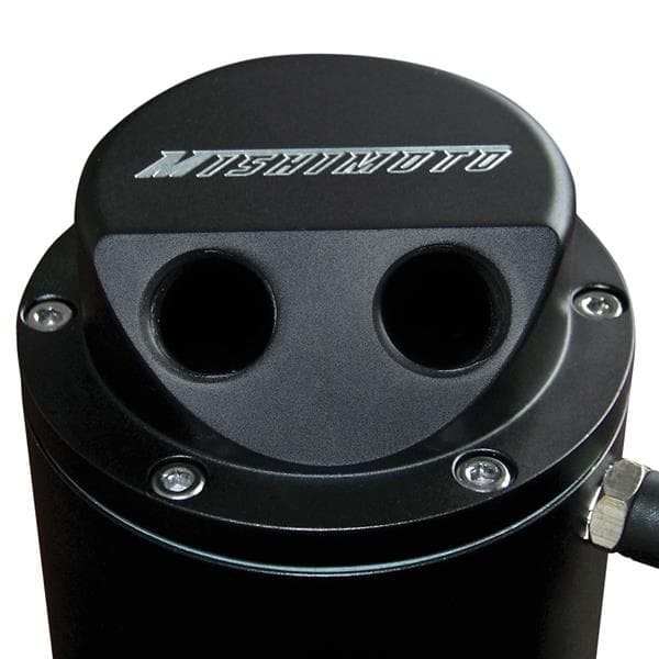 Mishimoto Oil Catch Can for Turbo Engines Black Finish MMOCC-RB - Image 3