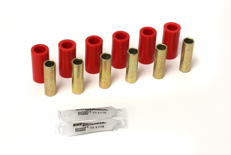 Energy Suspension Spring/Shackle Bush for Chevy C6 Red - Image 2