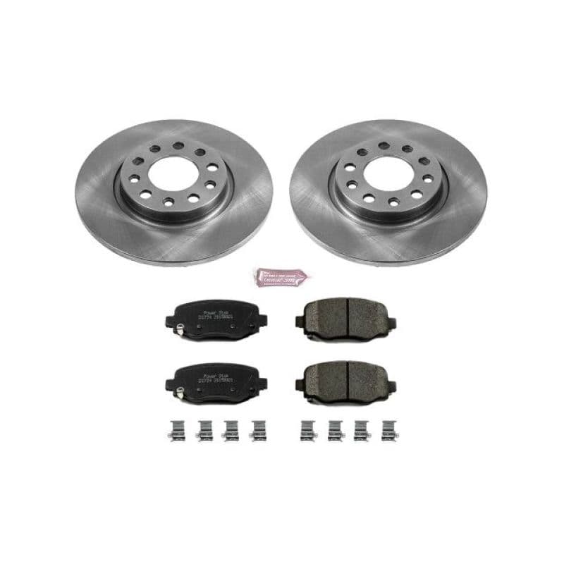 PowerStop Autospecialty Brake Kit for Daily Driver with Z17 Ceramic Pads