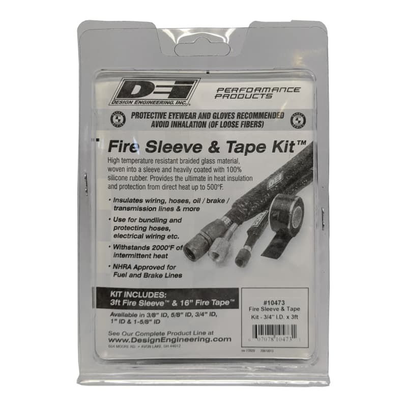 DEI Fire Sleeve Heat Insulation Sleeve 16" for Fuel & Brake Lines Up to 500°F - Image 5