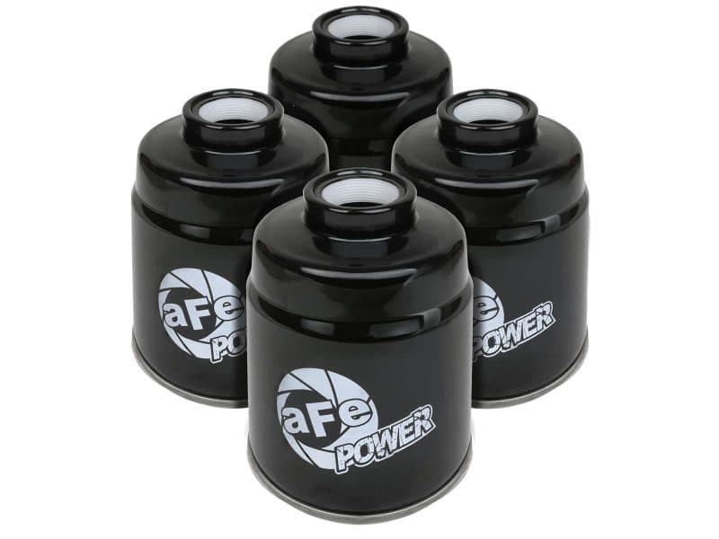 aFe ProGuard Fuel Filter for Diesel Engines 4-Pack High Flow OE Replacement