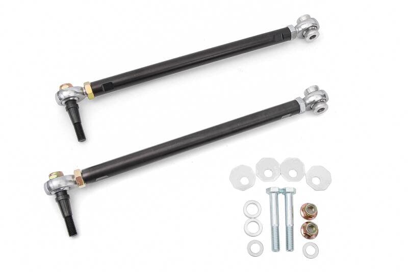 BMR Suspension Toe Rods for 14-19 Chevrolet Corvette 15in Conversion Kit Blac...