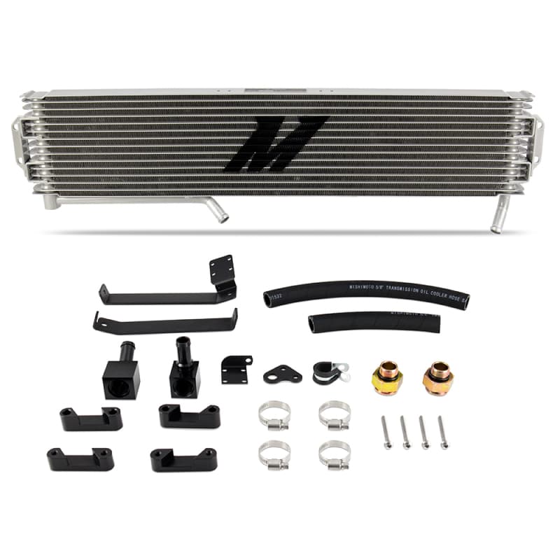 Mishimoto Transmission Cooler for 2017-2019 Chevy GMC 6.6L L5P Duramax Stacke...