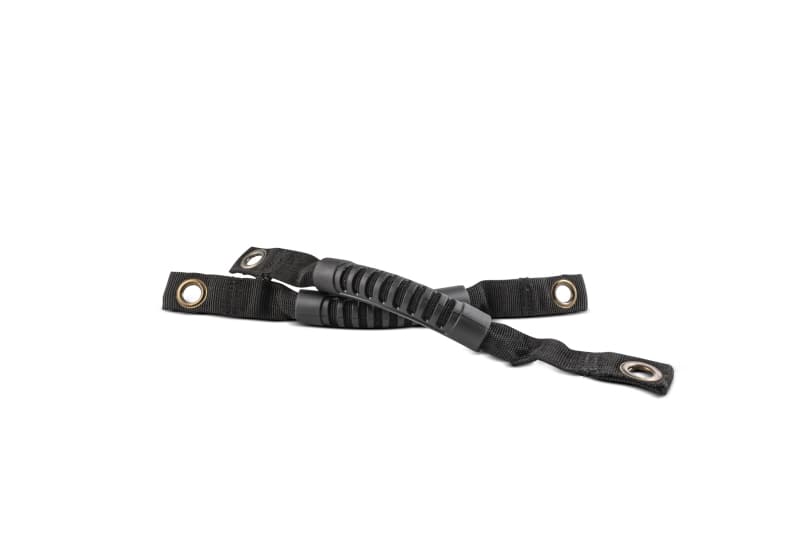 Body Armor 4x4 Grab Handles for Jeep Wrangler Durable Nylon Webbing Steel Gro...