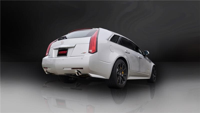 CORSA Performance Axle-Back Sport Exhaust for Chevy C6 with RSC Drone-Free Tech - Image 2