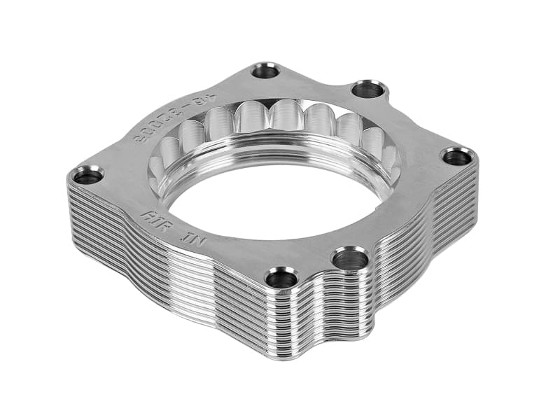 aFe Silver Bullet Throttle Body Spacer for Improved Airflow T-6061 Billet Alu... - Image 2