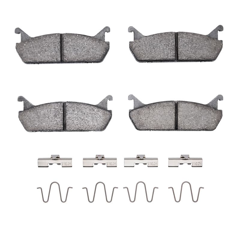DFC 4000 HybriDynamic Brake Pads Consistent Pedal Feel Low Dust Low Noise