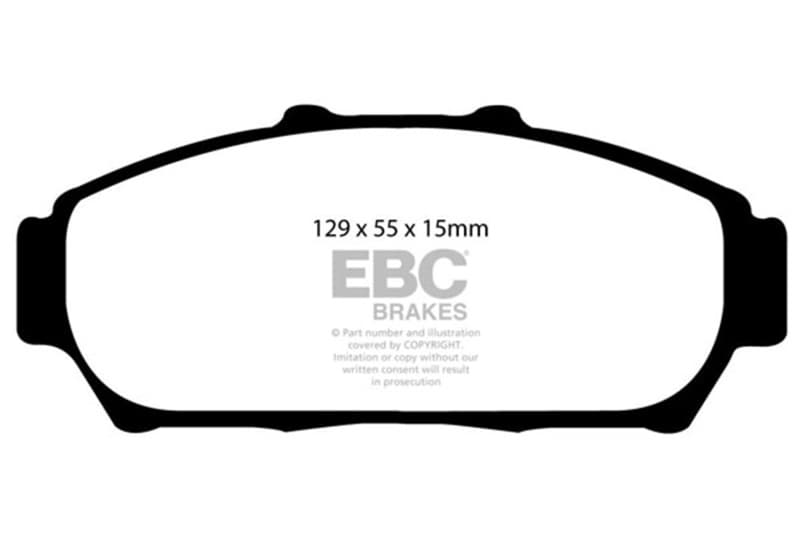 EBC Ultimax2 Brake Pad Set OEM Replacement for Daily Driver - Image 2