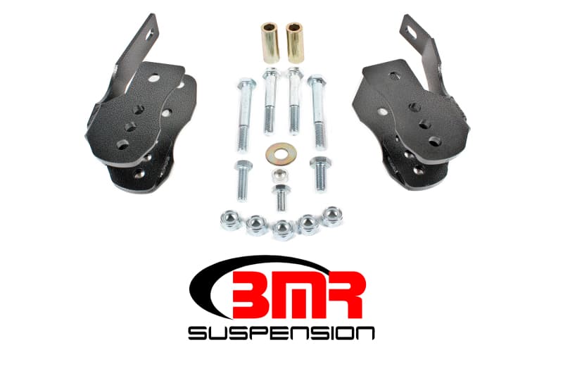 BMR Suspension Control Arm Relocation Brackets for S197 Mustang Adjustable