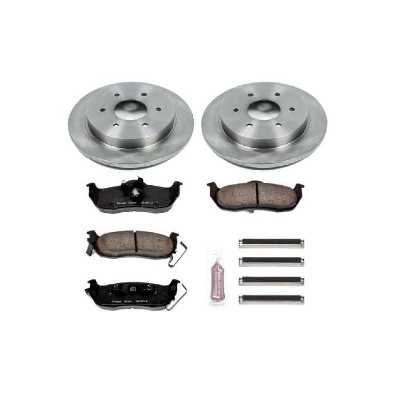 PowerStop Autospecialty Brake Kit with Z17 Ceramic Pads and Rotors