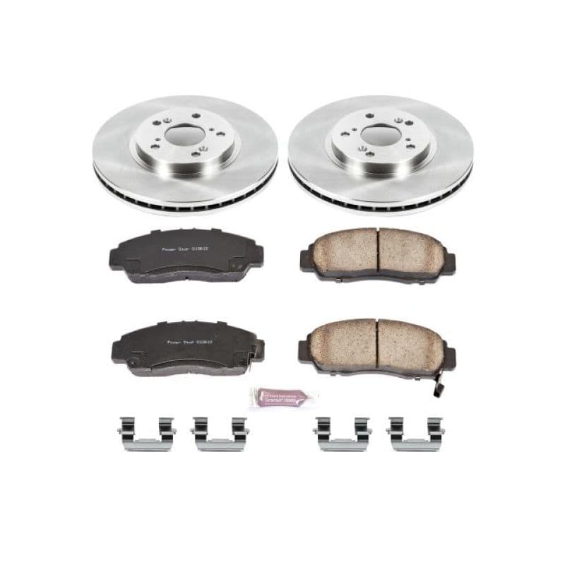PowerStop Autospecialty Brake Kit with Z17 Ceramic Pads and Rotors