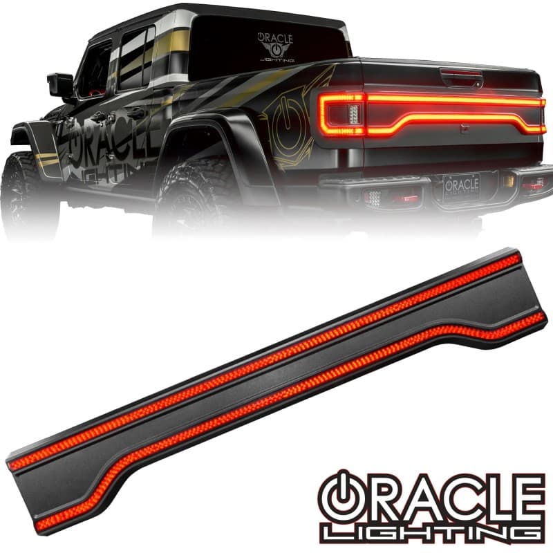 ORACLE Lighting Tailgate LED Panel for Jeep Gladiator Mopar Racetrack Design - Image 3