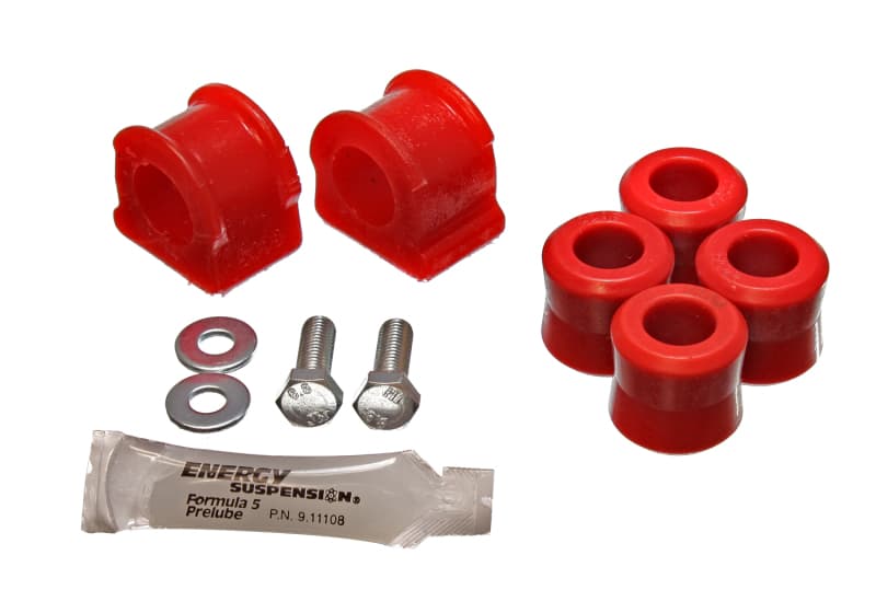 Energy Suspension Sway Bar Bushings Hyper-Flex Polyurethane Red - Image 3