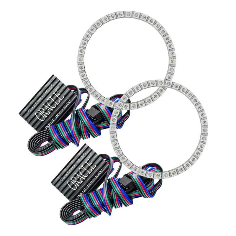 ORACLE Lighting ColorSHIFT Headlight Halo Kit for Chevy C6 3-Chip 5050 SMD