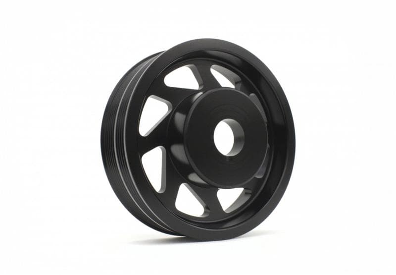Perrin Performance Lightened Crank Pulley for Subaru Impreza WRX STI 93-14 Black - Image 2