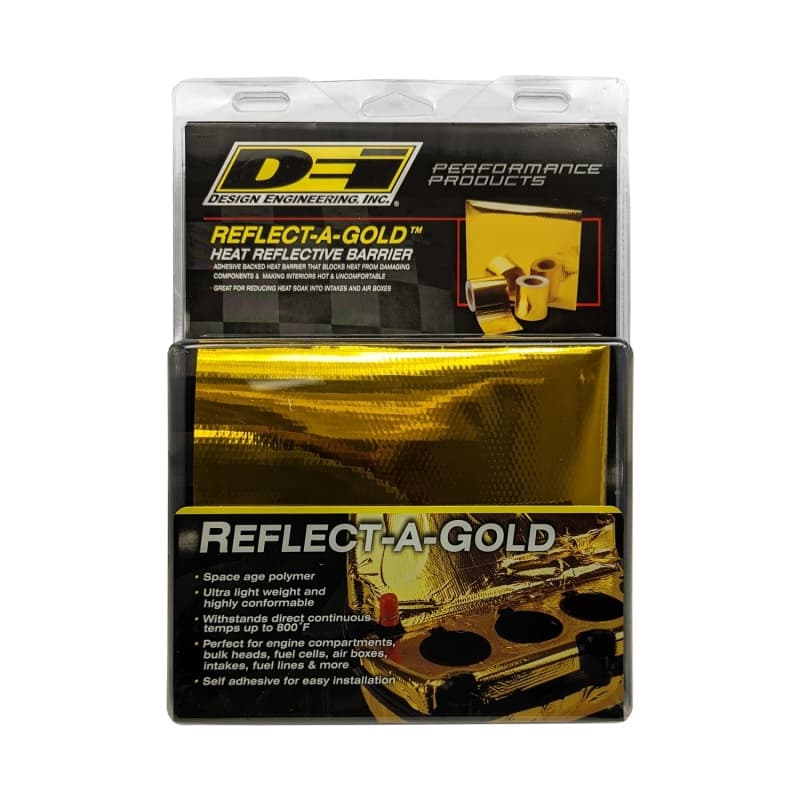 DEI Reflect-A-Gold Adhesive Heat Shield Metalized Polyimide Thermal Barrier - Image 4
