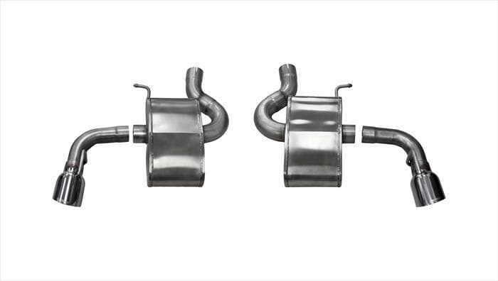 CORSA Performance Axle-Back Exhaust for Chevy C6 with Reflective Sound Cancel... - Image 4