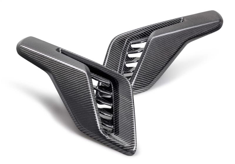 Ford Racing Gloss Carbon Fiber Fender Vent Set for Ford Mustang - Image 3